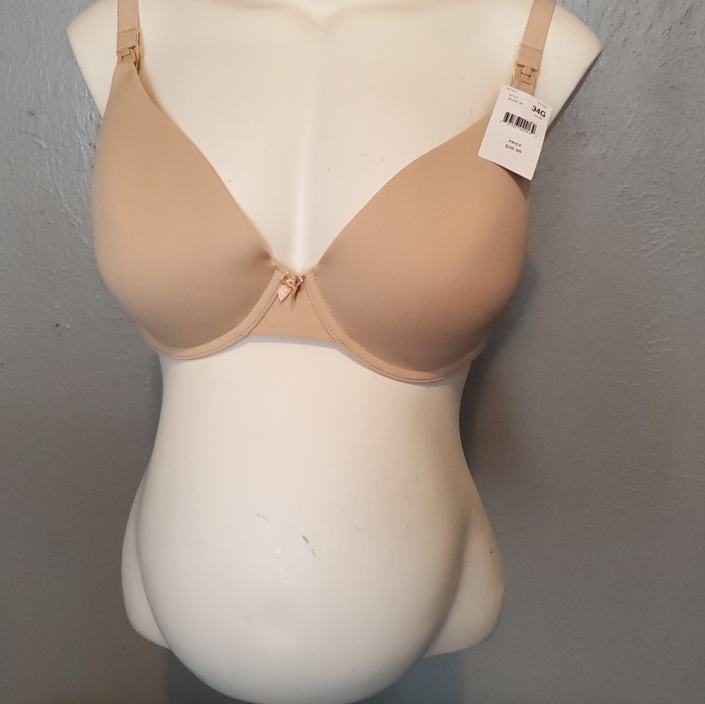 Motherhood Maternity underwire nursing bra NWT